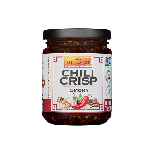 Lee-Kum-Kee-Smoky-Chili-Crisp-(7-oz---1-Pack),-Spicy,-870