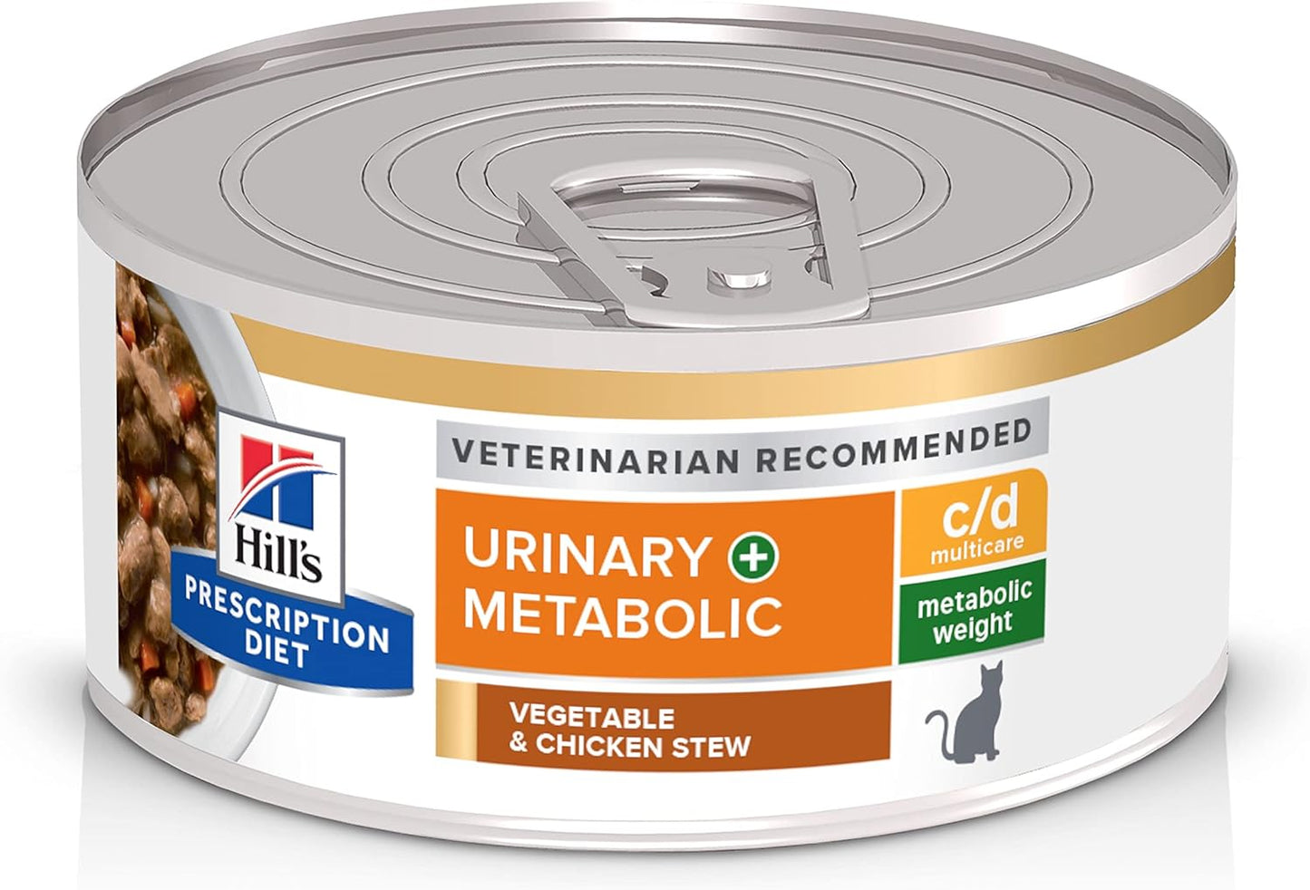 Hill's-Prescription-Diet-c/d-Multicare-+-Metabolic-Wet-Cat-Food,-Vegetable-&-Chicken-814