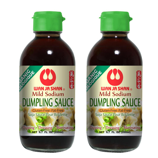 Wan-Ja-Shan-Organic-Dumpling-Sauce-6.7-Oz,-Pack-of-2,-GLUTEN-1408