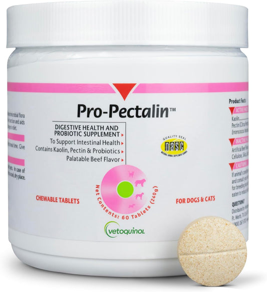 Vetoquinol-Pro-Pectalin-Chewable-Tablets-for-Dogs-&-Cats,-Helps-Relieve-Occasional-Situational-589