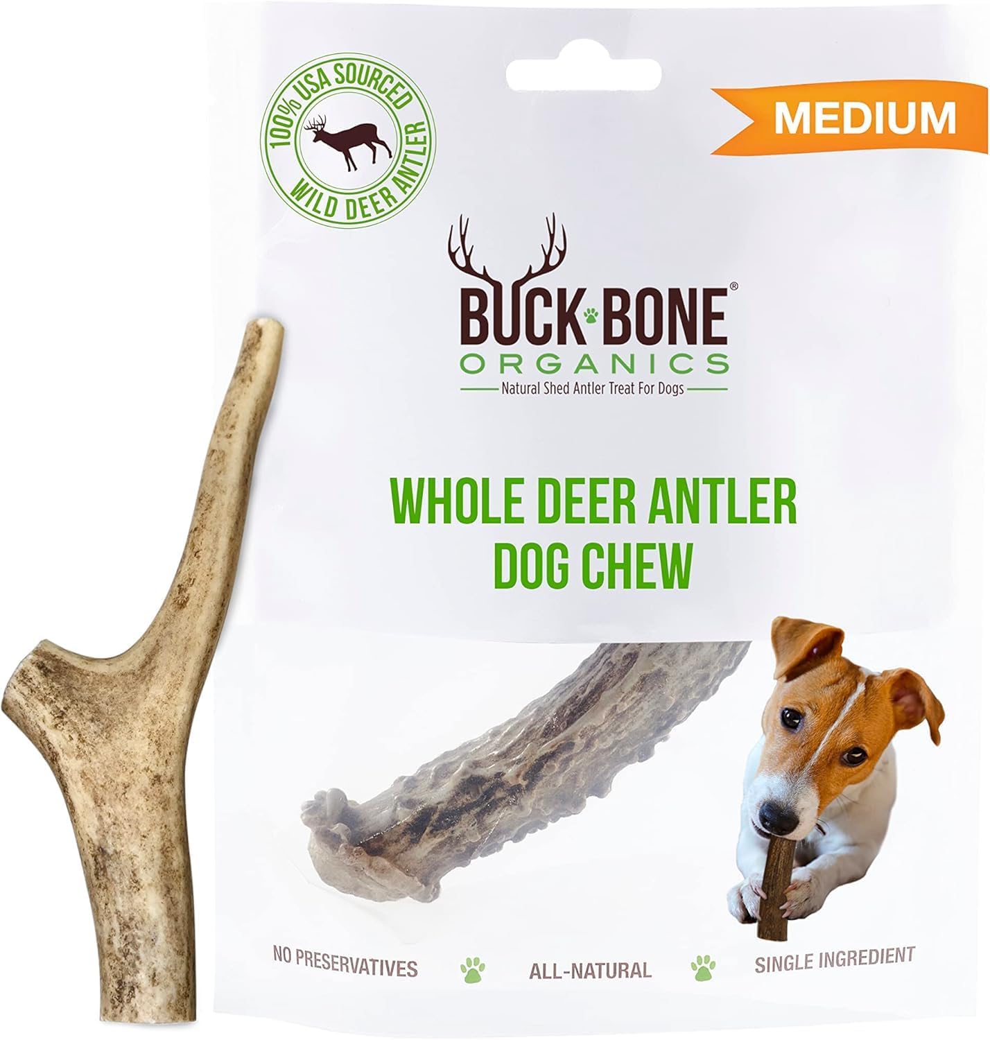 Buck-Bone-Organics-Deer-Antler-Dog-Bones,-Premium-Grade-A---Dog-1240