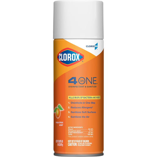 CloroxPro-Clorox-4-in-One-Disinfectant-&-Sanitizer,-Citrus,-14-Ounce-Can-------579