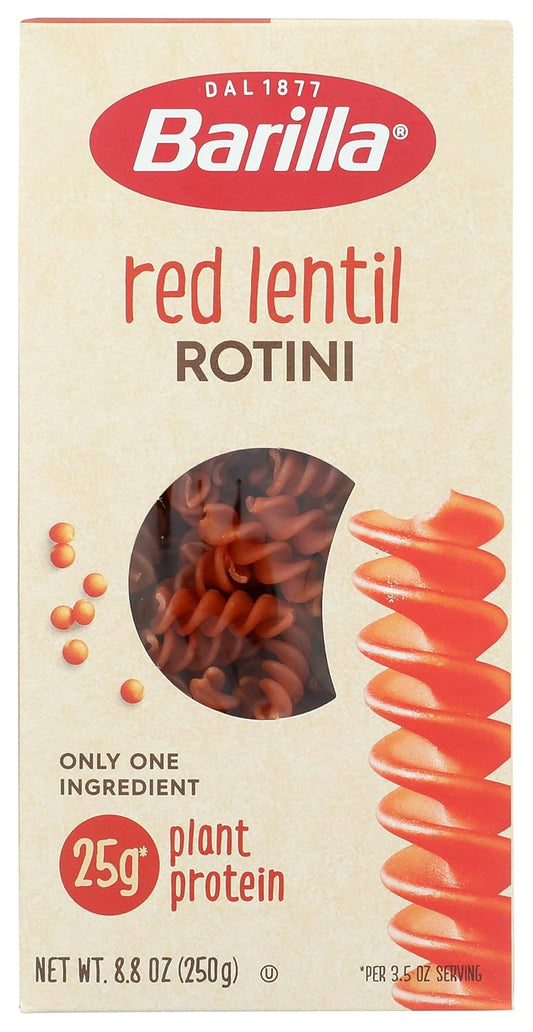 Barilla-Red-Lentil-Rotini-Pasta,-8.8-oz---Vegan,-Free,-1100