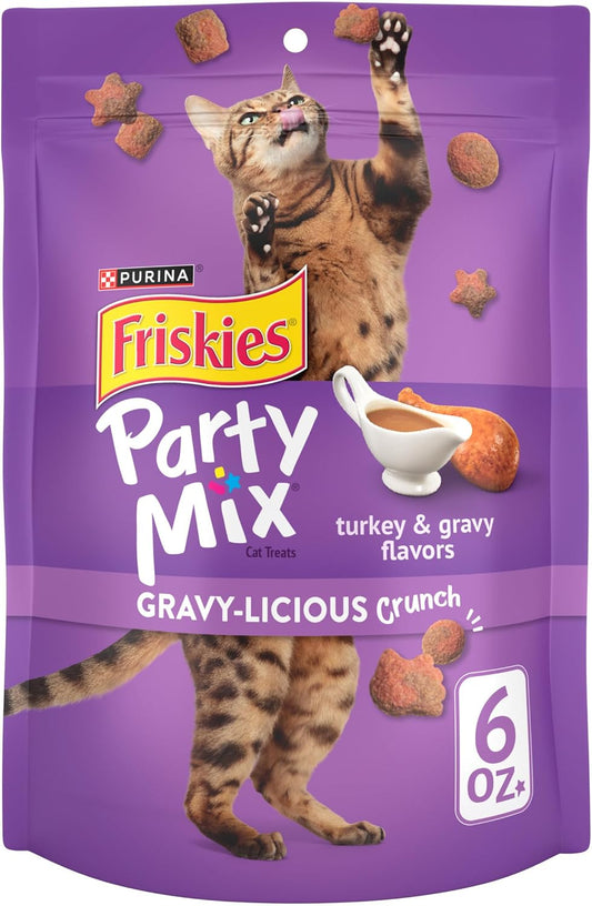 Purina-Friskies-Cat-Treats,-Party-Mix-Gravy-licious-Crunch-Turkey-and-Gravy-Flavors---(Pack-371