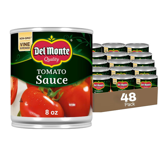 Del-Monte-Canned-Tomato-Sauce,-8-oz-(Pack-of-48-Cans)---191