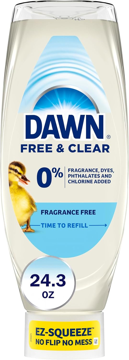 Dawn-Free-&-Clear-EZ-Squeeze-Dish-Soap-Liquid,-Dishwashing-Liquid,-Grease-Removal,-364