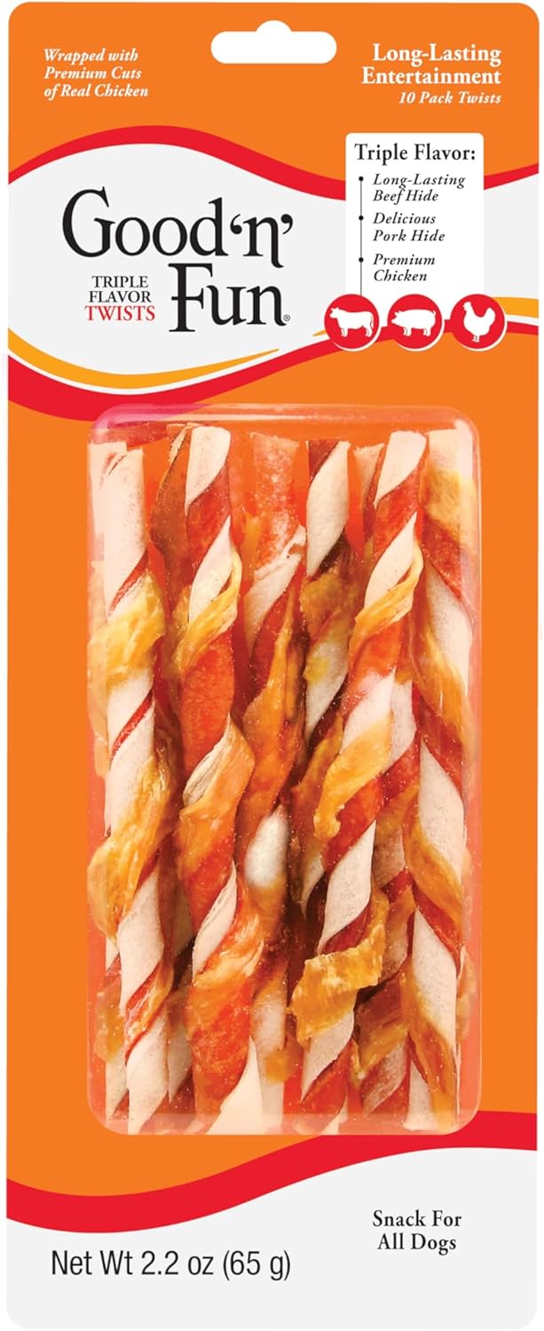 Good-'N'-Fun-Dog-Treats,-Tripe-Flavor-Twists,-10-Pack---1467
