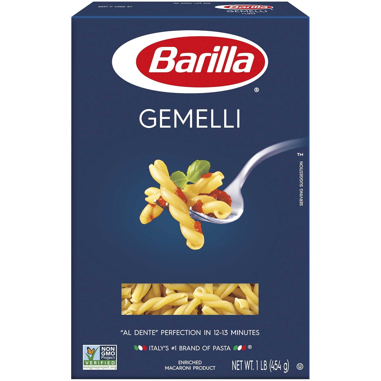 Barilla-Gemelli-Pasta,-16-oz.-Box-(Pack-of-16)-Non-GMO,-458