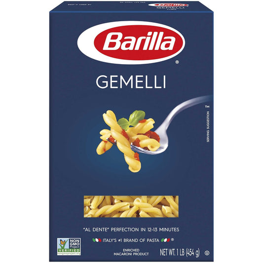 Barilla-Gemelli-Pasta,-16-oz.-Box-(Pack-of-16)-Non-GMO,-458
