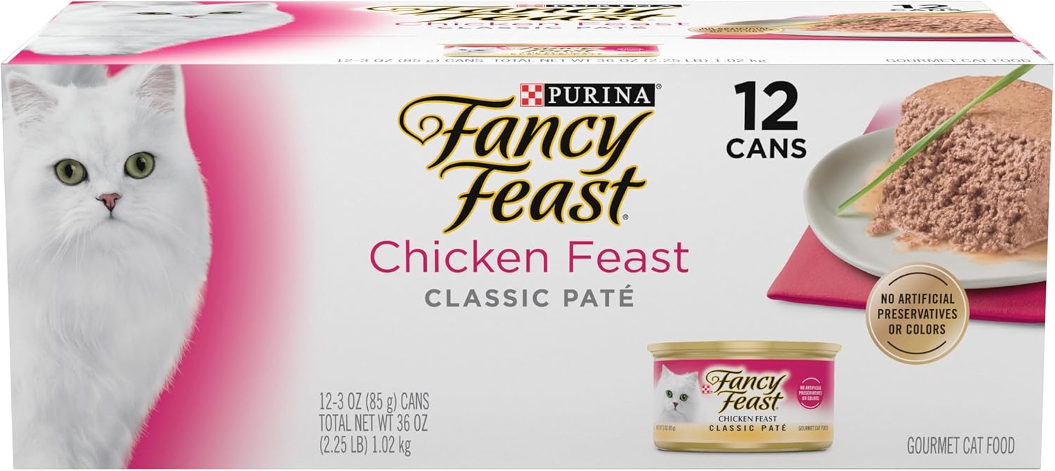 Fancy-Feast-Chicken-Feast-Classic-Pate-Collection-Grain-Free-Wet-Cat-Multi-Pack-(2-of1620