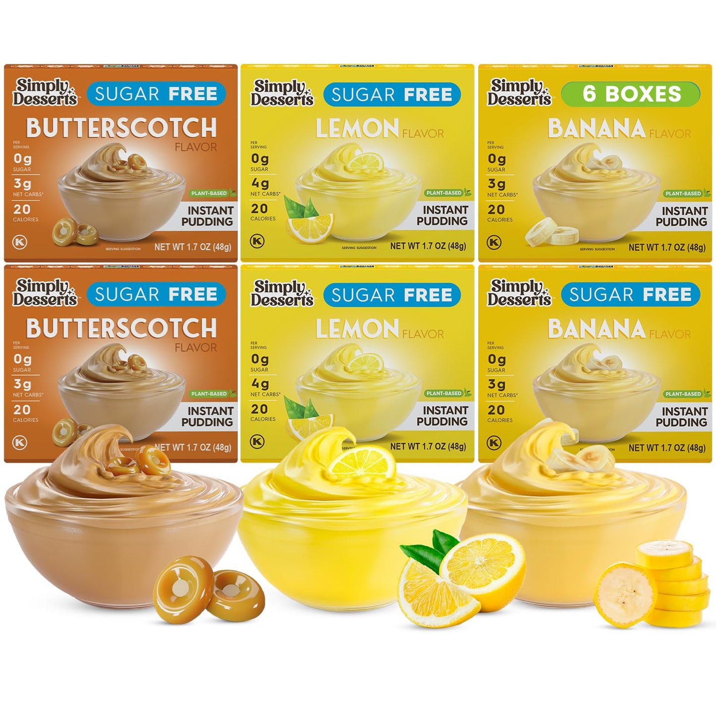 Simply-Desserts-Banana,-Butterscotch-&-Lemon-Instant-Pudding,-Sugar-Free,-Variety-6-Pack-–-Dessert,-Snacks,-237