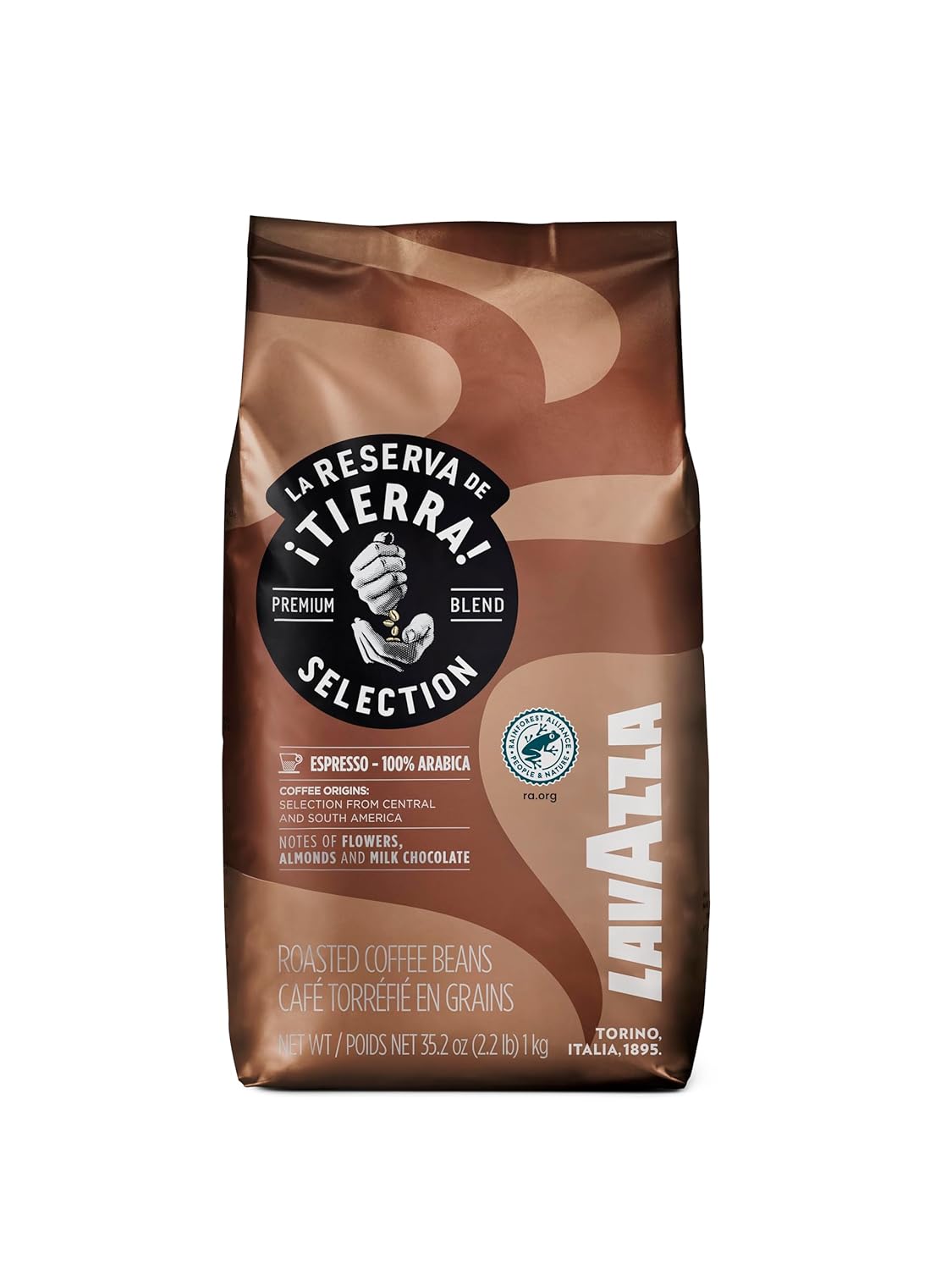 Lavazza-Tierra!-Selection-Whole-Bean-Coffee-Blend,-Medium-Roast,-2.2LB-Bag-,-1-1975