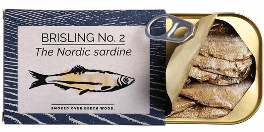 Fangst-Brisling-No.-2-|-Tinned-Nordic-Sardine-Smoked-Over-Beech-Wood-|-100