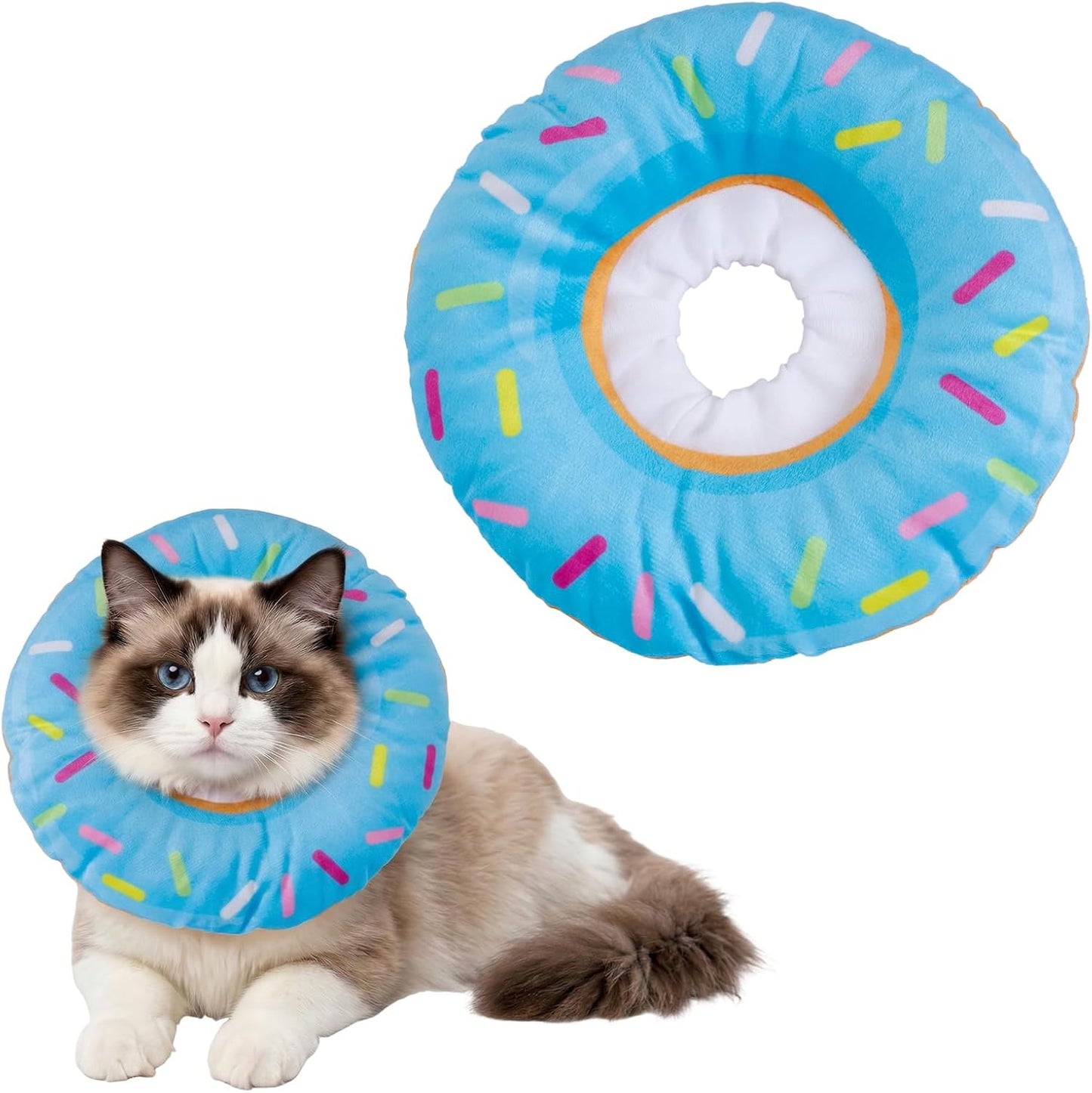Blue-Soft-Cat-Cone-Collar-Comfortable-Adjustable-Donut-Recovery-Collars-Lightweight-Elizabeth-Collar-824