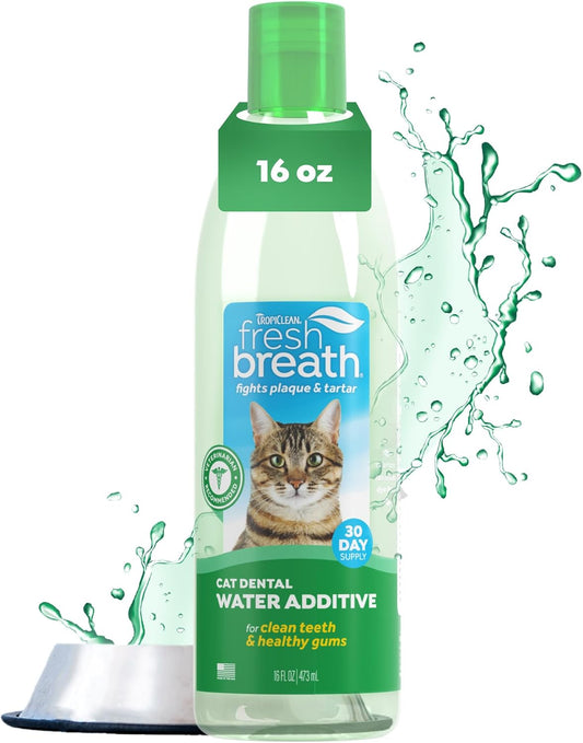 TropiClean-Fresh-Breath-Water-Additive-for-Cats,-Cat-Teeth-Cleaning-and-Breath-Freshener-1483