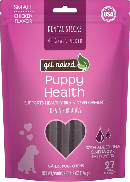 Get-Naked-Grain-Free-1-Pouch-6.2-Oz-Puppy-Health-Dental-Sticks,-131