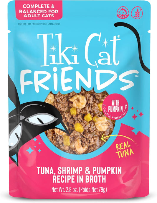 Tiki-Cat-Friends-Wet-Cat-Food,-Tuna,-Shrimp-&-Pumpkin,-2.8-oz.-Pouch-3