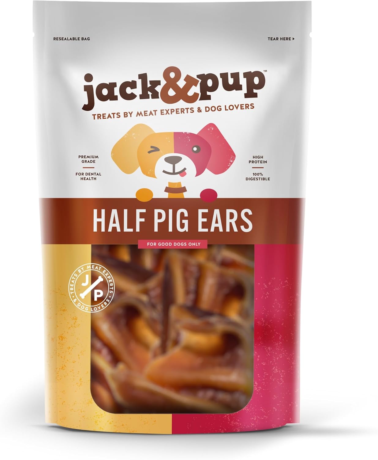 Jack&Pup-Half-Pig-Ears-for-Dogs-(18-Pack)---All-Natural-Ingredient-1620