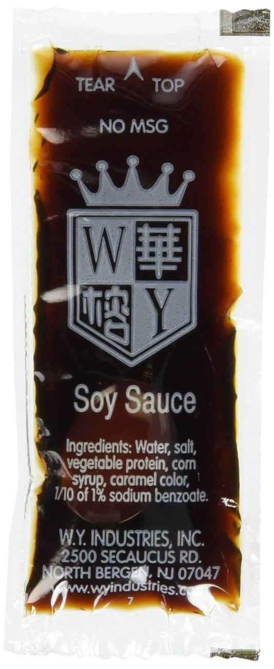W.Y.-INDUSTRIES-200-Packets-Soy-Sauce-3582