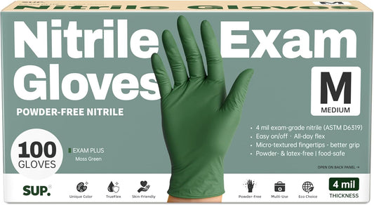 SUP-Powder-Free-Nitrile-Gloves,-100-Count-Food-Safe-Latex-Free-Disposable-Gloves-for-Medical-Cooking-Cleaning-962