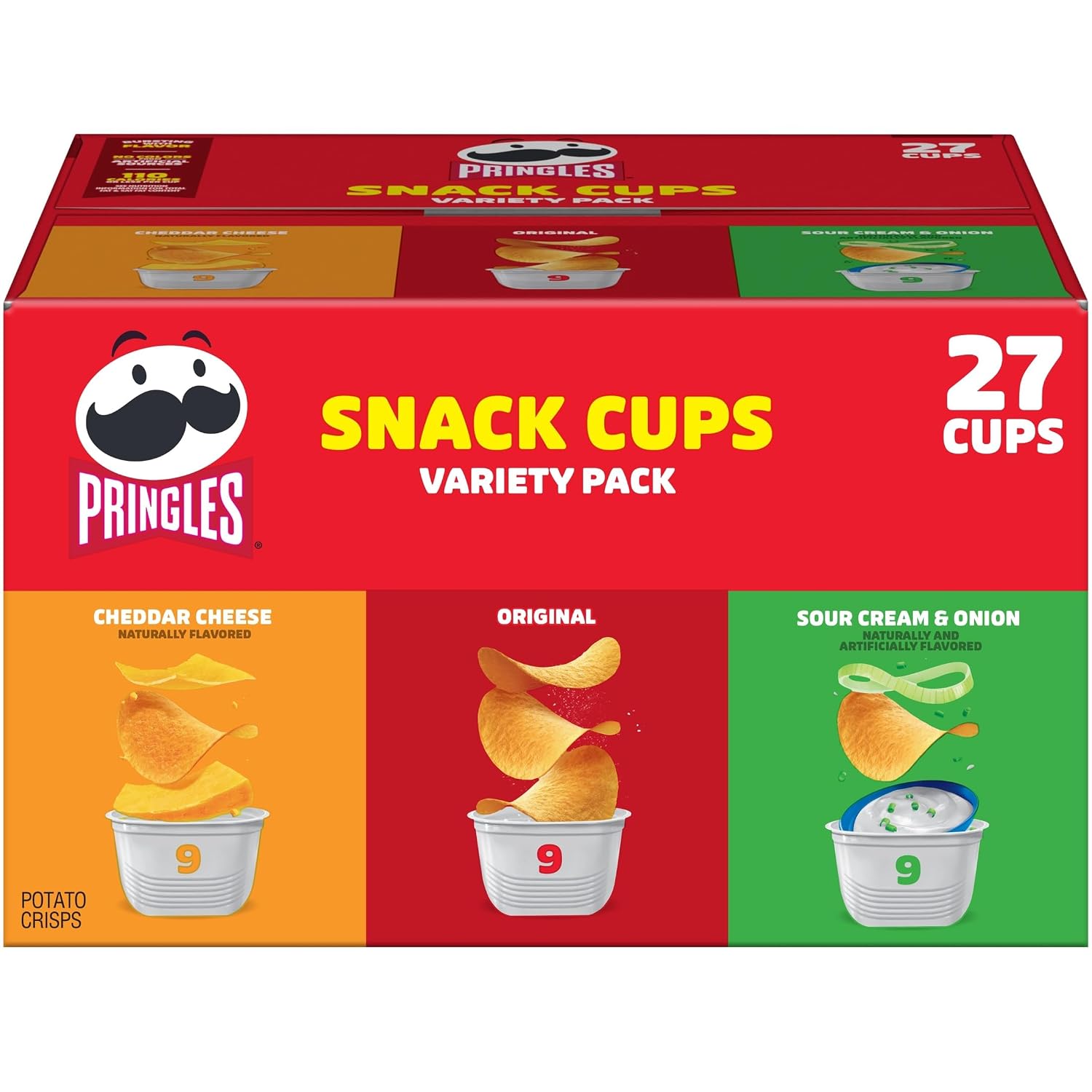 Pringles-Potato-Crisps-Chips,-Lunch-Snacks,-Snack-Cups,-Variety-Pack,-19.3oz--Box-(27-Cups)--2643