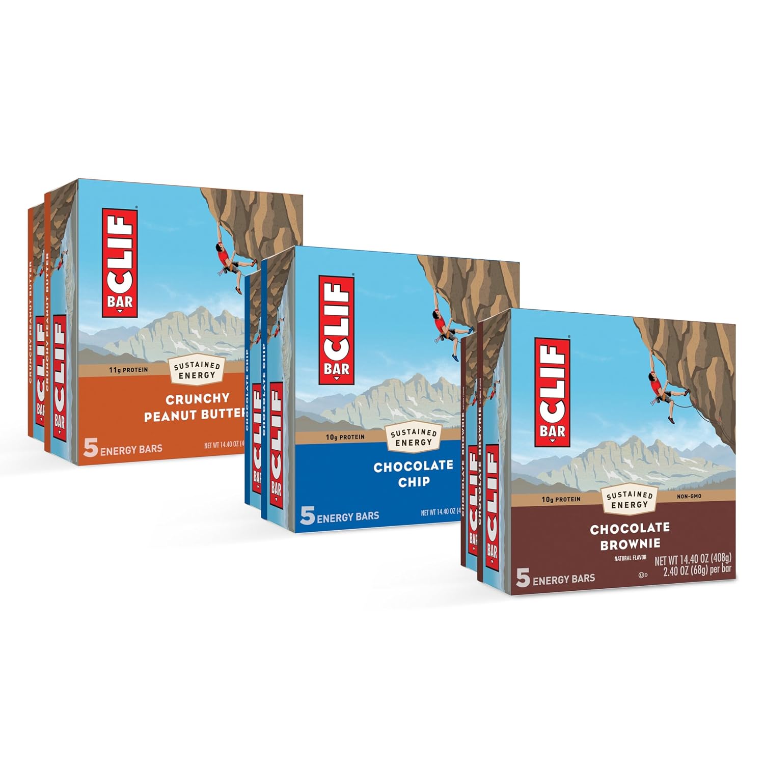 CLIF-BAR-Protein-Energy-Bars,-Variety-Pack,-3-Flavors,-30ct-|--10-11g-Protein,-Made-Organic-1112