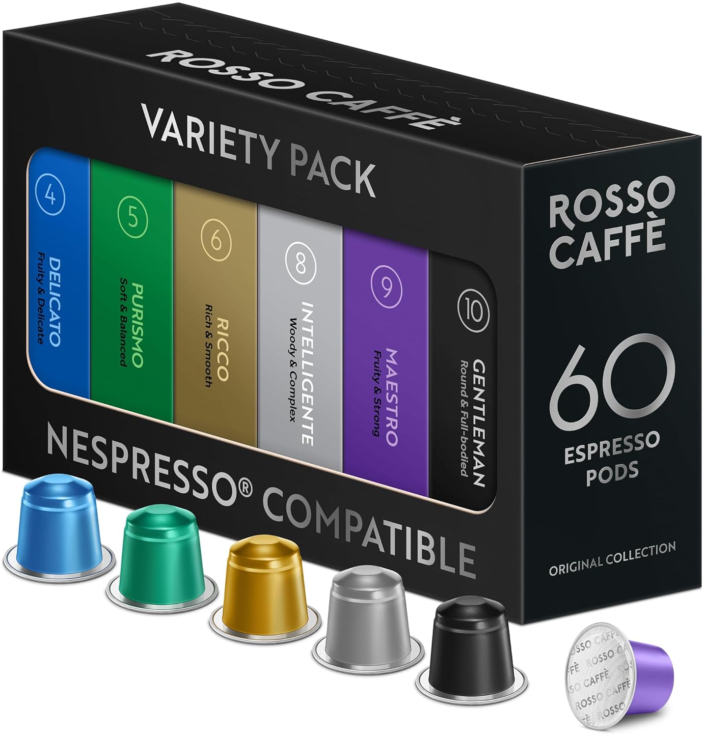ROSSO-CAFFÈ-60-Espresso-Coffee-Pods-for-Nespresso-Original-Machines---Premium-Capsule-2809