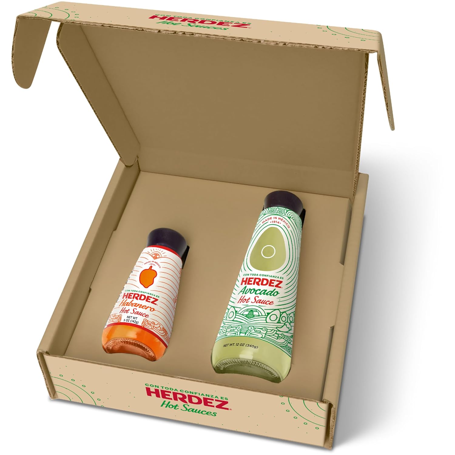 HERDEZ-Variety-Pack-with-Avocado-Hot-Sauce-12-oz-&-Habanero-Hot-1353