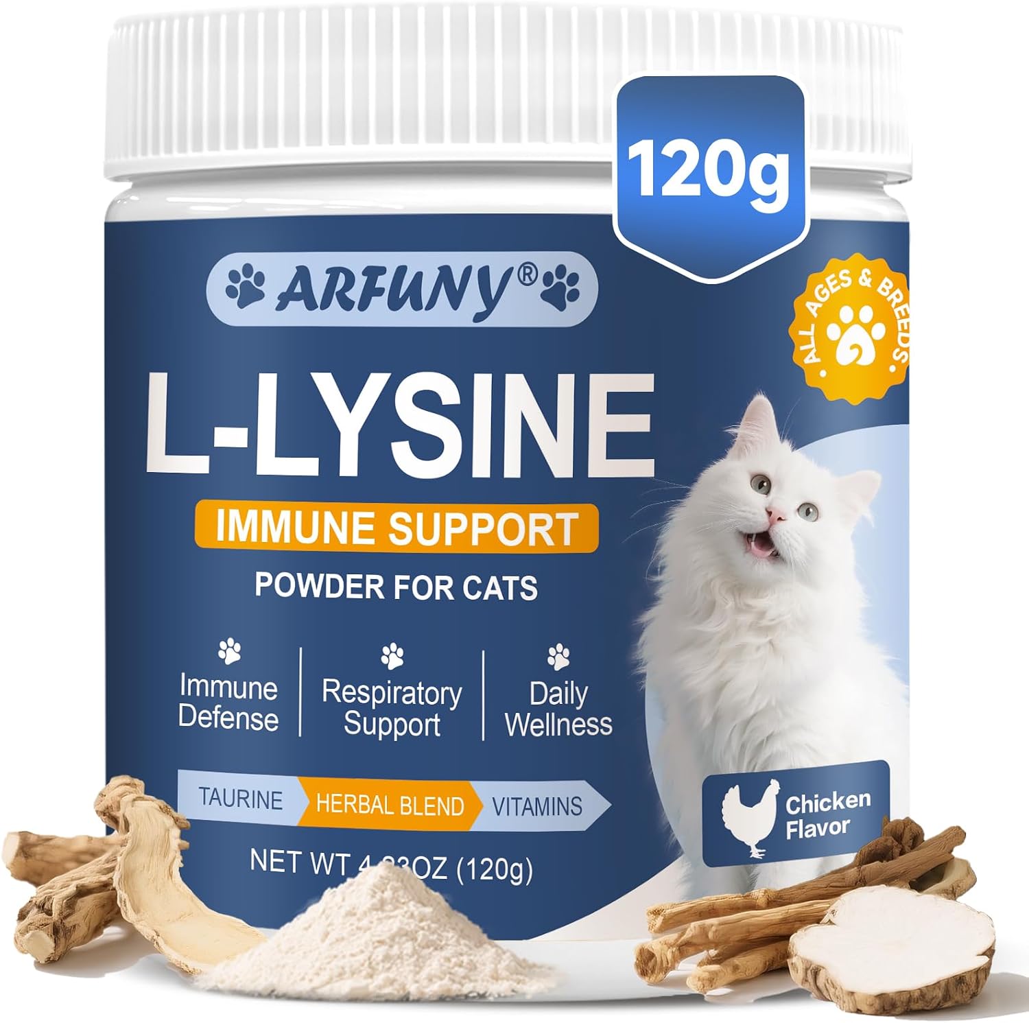 L-Lysine-for-Cats,-Support-Immune-System,-Respiratory,-Eye-Health-|-Ease-Sneezing,-Runny-534
