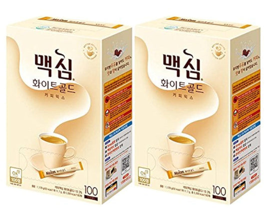 Maxim-Coffee-Mix,-Instant-Coffee-(ë-™서-?심-?피-?스)-100-sticks/pack-(White-99
