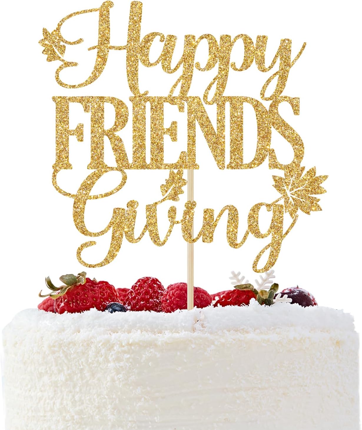 Happy-Friends-Giving-Cake-Topper,-Happy-Thanksgiving-1940