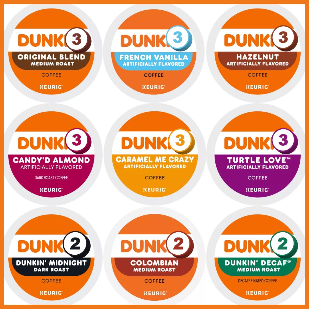 Dunkin'---Paquete-variado-de-muestras-de-café-para-máquinas-Keurig,-unidades,2094