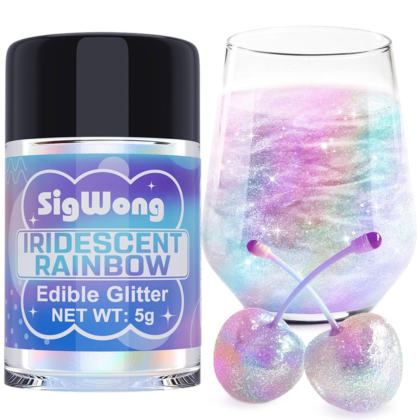 Iridescent-Rainbow-Edible-Glitter---5g-Food-Grade-Cake-Decorating-Shimmering-Glitter,-Sprinkle-Dust-1961