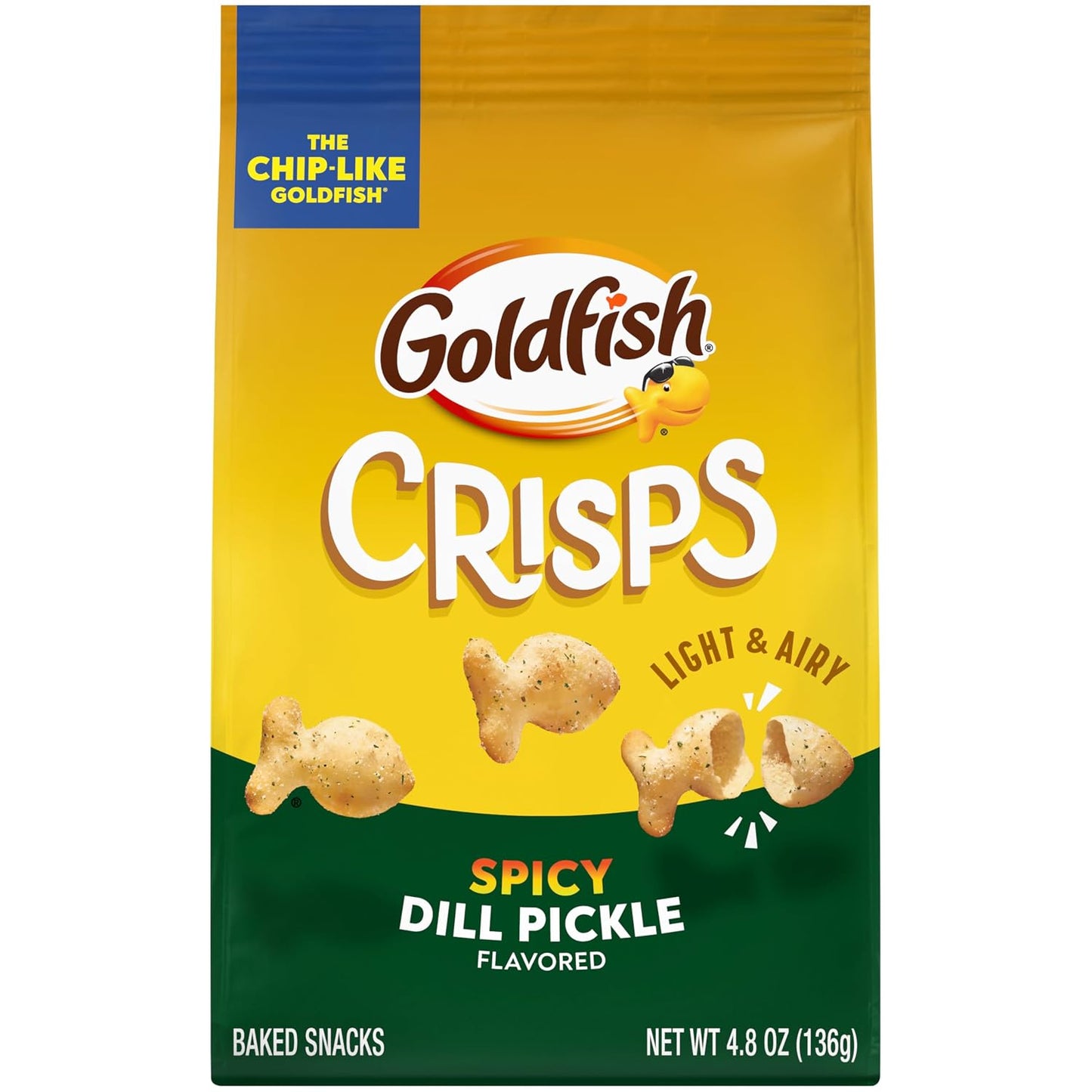 Goldfish-Crisps-Spicy-Dill-Pickle-Baked-Chip-Crackers,-4.8-Oz-Bag------1991