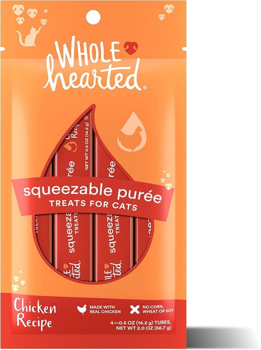 WholeHearted-Chicken-Recipe-Puree-Squeezable-Cat-Treats,-0.5-oz.,-Count-of-4---199