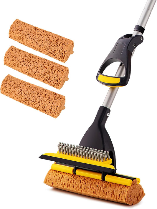 Yocada-Sponge-Mop-Home-Commercial-Use-Tile-Floor-Bathroom-Garage-3645