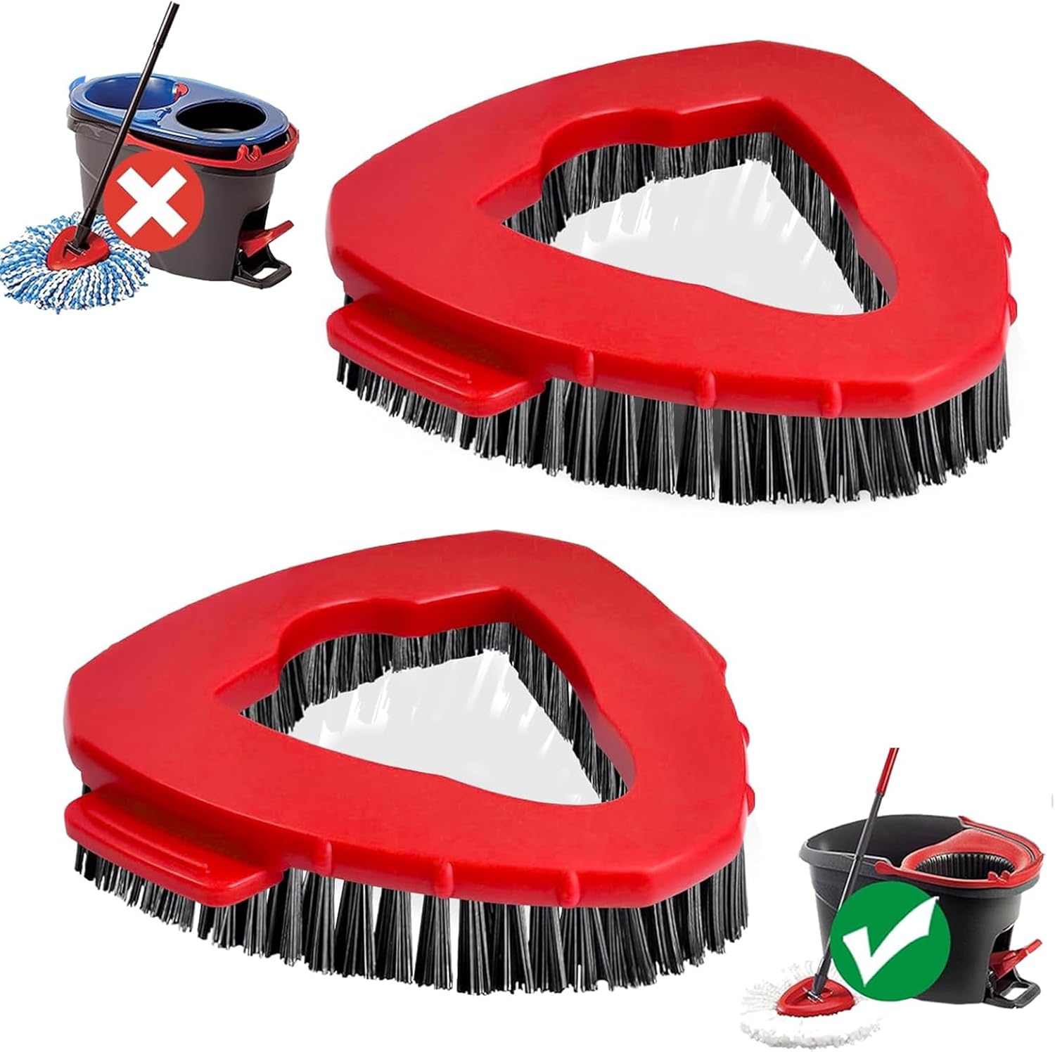 O-Ceda-Scrub-Brush,2-Pcs-Spin-Mop-Scrub-Brush-Compatible-864