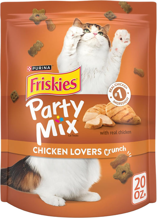 Purina-Friskies-Cat-Treats,-Party-Mix-Chicken-Lovers-Crunch---20-Oz.-Pouch--569