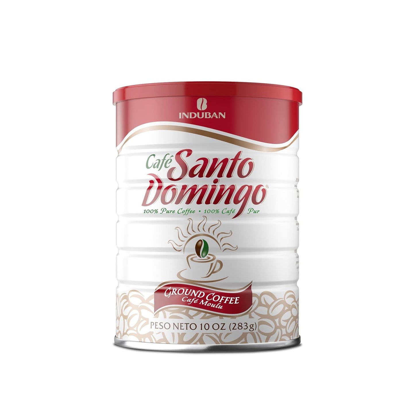Café-Santo-Domingo,-10-oz-Can,-Ground-Coffee,-Medium-Roast---Product-from-1482