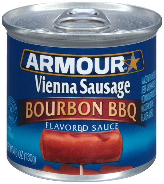 Armour-Star-Vienna-Sausage,-Bourbon-BBW-Flavored,-Ready-to-Eat-Canned-Sausage,-5g-341