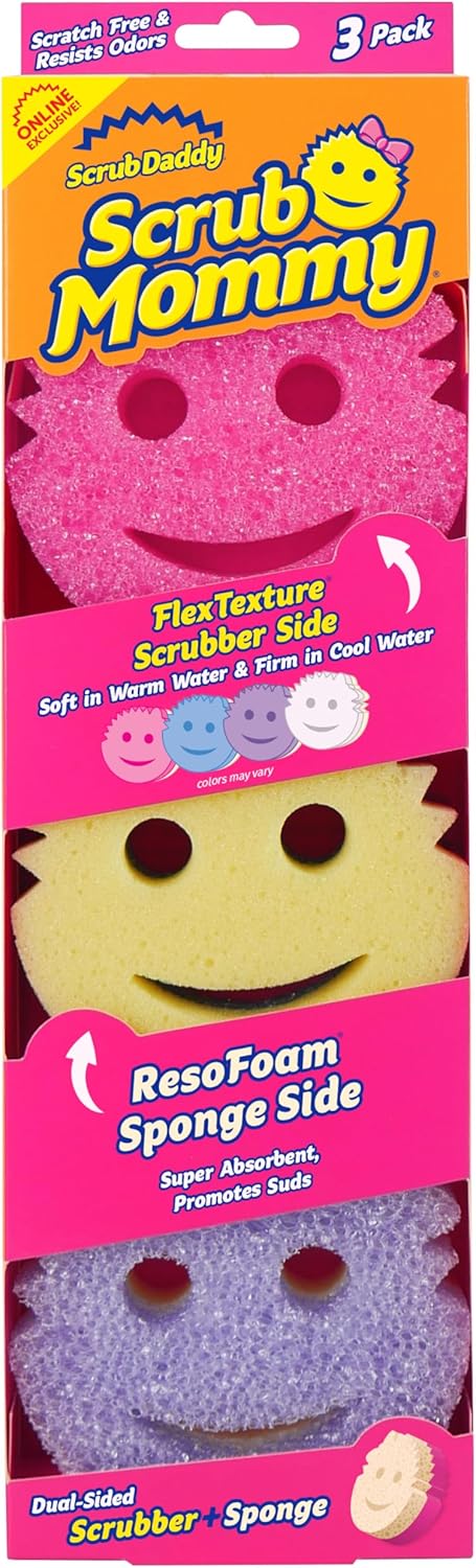 Scrub-Mommy-Kitchen-Sponges---Dual-Sided-Dish-Sponges-for-Scrubbing---Non-Scratch-Cleaning-Sponges-for-2140