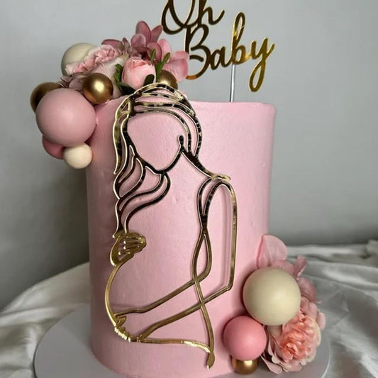 Oh-Baby-Cake-Topper-with-Pregnant-Woman-4219