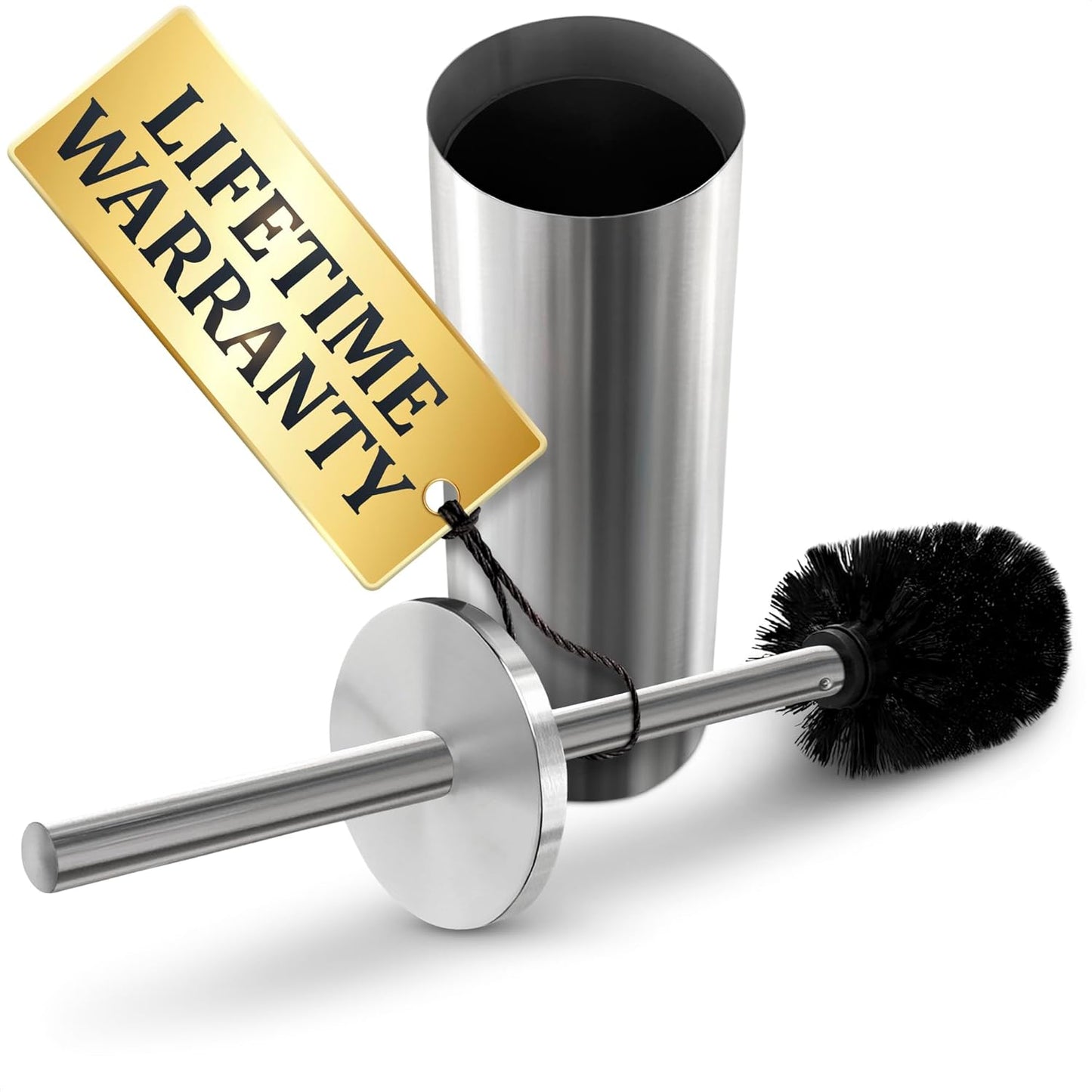 Stylish-Stainless-Steel-Toilet-Brush-and-Holder-Set---Silver-1810