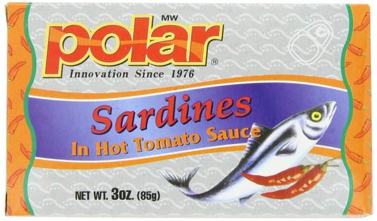 MW-Polar-Sardinas,-salsa-de-tomate-caliente,-3-onzas-(paquete-de-24)---346