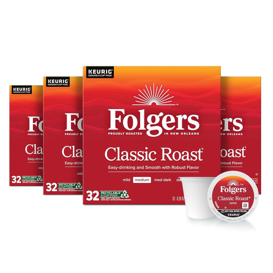 Folgers-Café-tostado-medio-clásico,-128-cápsulas-Keurig-K-Cup------2413