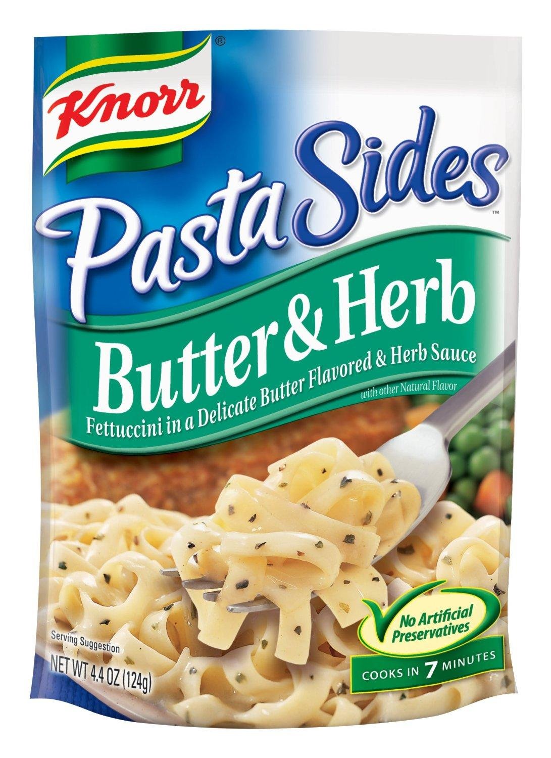 Knorr-Pasta-Sides:-Butter-&-Herb-Fettuccini-(Pack-755
