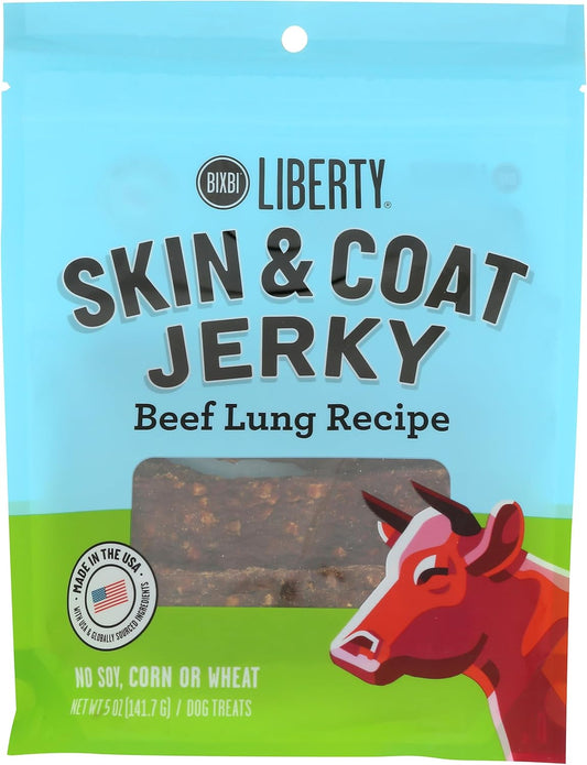 BIXBI-Liberty-Skin-&-Coat-Support-Beef-Lung-recipe-Dog-Treats,5-Made-2008