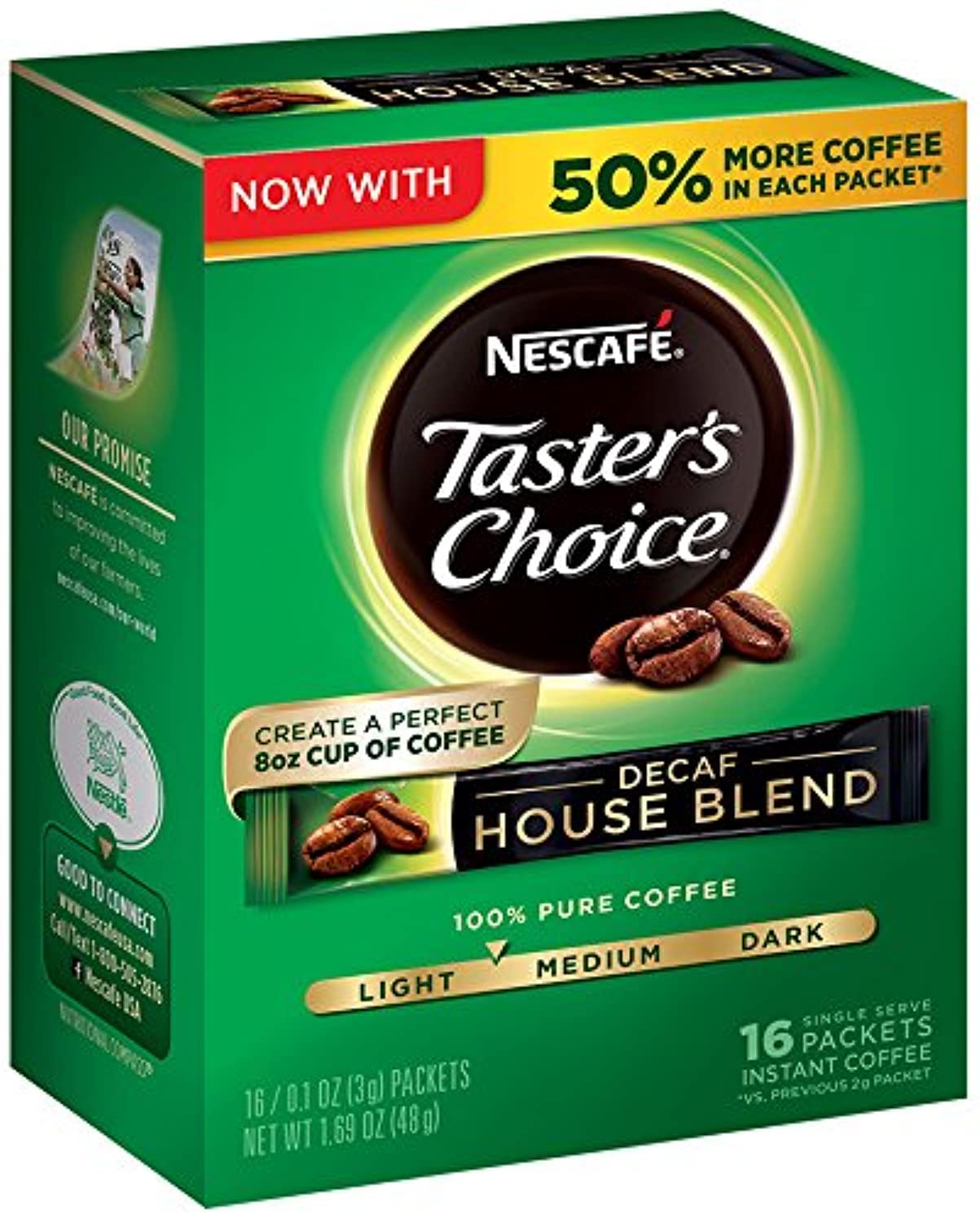Nescafe-Taster's-Choice-mezcla-de-café-instantáneo-para-hogar,-porción-de-individuales,2495