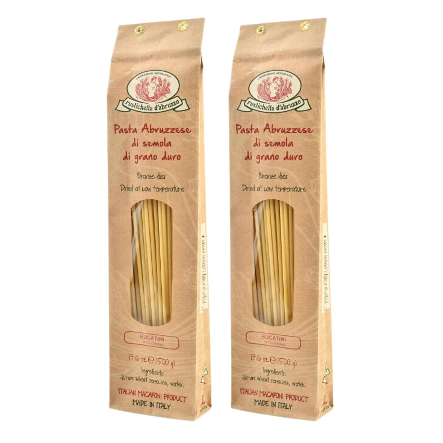 Rustichella-d'Abruzzo-Bucatini-(Pack-of-2),-500g-Each---Italian-865