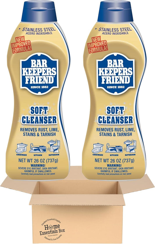 Bar-Keeper-Friend-Soft-Cleanser-Liquid-(2-x-26-Ounce)-Multipurpose-Cleaner-&-Rust-Stain-1197